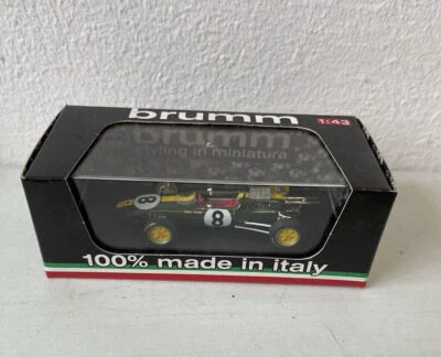 Brumm 1:43 LOTUS 25 GP Italia 1963 Jim Clark scatola R332 Modellino Macchinina - Immagine 1 di 2