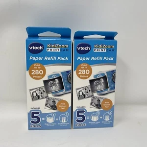 2 Pack VTech KidiZoom Printcam Paper Refill Pack 280 Photos Per Pack Rolls - Picture 1 of 3