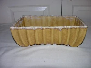 Antique Cookson Pottery Green Rippled Planter CP-3810 USA - Picture 1 of 6