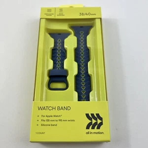 Apple Watch Cinturino Silicone 38/40 MM - Blu Vivo - Tutto in Movimento - Foto 1 di 3