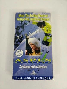 Aspen Extreme (VHS, 1993, Hollywood Pics) Paul Gross - Rare Demo Tape - Tested - Picture 1 of 11
