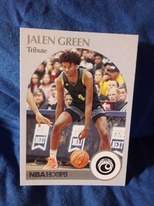 2021-22 Panini Chronicles Draft Picks - Hoops Retro #54 Jalen Green (RC)