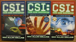 Lot of 3 CSI Crime Scene Investigation by Max Allan Collins Paperback - Picture 1 of 5