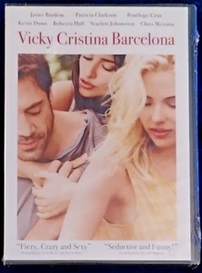 Vicky Cristina Barcelona DVD Movie Romance with Scarlett Johansson Penelope Cruz - Imagen 1 de 2