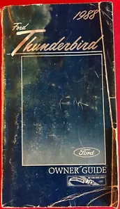 1988 Ford Thunderbird Owners Guide - Picture 1 of 2