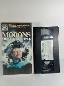Morons from Outer Space VHS MOVIE TAPE Mel Smith, Griff Rhys Jones Clamshell