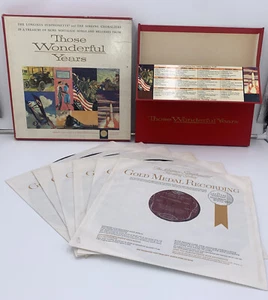 The Longines Symphonette Those Wonderful Years (Box Set 6 LP's) VG/VG+ RED LABEL - Picture 1 of 11