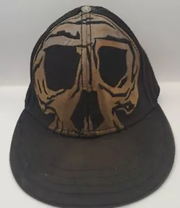 VIRTIS Skull black baseball hat - Picture 1 of 4