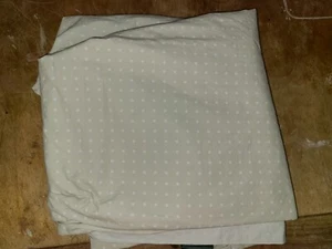 Ralph Lauren "Beige con pois bianchi" lenzuolo piatto queen - Foto 1 di 2