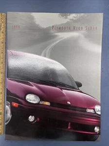 Vintage Nos 1999 Plymouth Neon Sedan Dealership Brochure Eight Pages - Picture 1 of 5