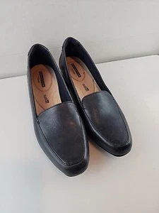 Clark’s Collection Mujer Suave Cojín Slip On Mocasines Negro 7.5 - Imagen 1 de 7