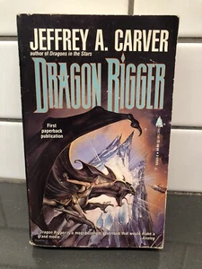 Dragon Rigger Jeffrey A. Carver TOR 1993 PB PO GC - Picture 1 of 4
