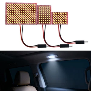 1Set SMD LED Car Panel Light Car Roof Lamp Read Bulb T10 Festoon 3 Adapter Base - Bild 1 von 12