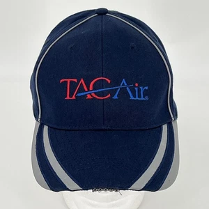 Tac Air Hat - Navy Blue StrapBack Baseball Cap EUC - Picture 1 of 10