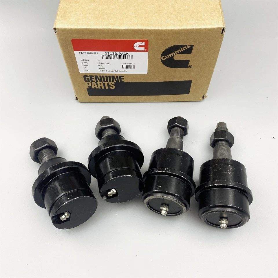 4 piezas 0313BJPACK rótulas inferiores superiores Cummins para Dodge Ram 2500 3500 03-13 Foto 1 de 4