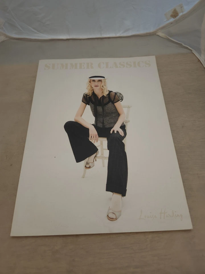 Louisa Harding Hand Knitting Patterns Twenty Summer Classics 2008 Paperback Book - Image 1 of 1