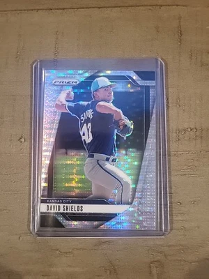 2025 Panini Prizm #270 David Shields /499 Pulsar RC Prospect Royals - Image 1 of 2