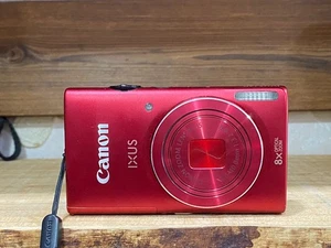 Canon IXUS140/ELPH130IS Red-16MP BSI-CMOS, 28mm Wide, Bright Red Design - Picture 1 of 5