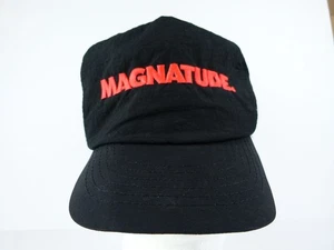 Vintage Concepts Adult One Size MAGNATUDE Embroidered Black 5 Panel Snapback Hat - Picture 1 of 8