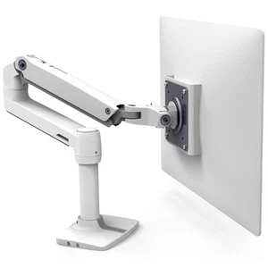 Ergotron – LX Monitor Arm, Single Monitor Desk Mount – fits Flat Curved Ultra... - Picture 1 of 9
