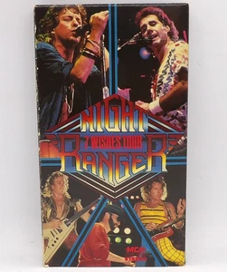 Night Ranger 7 Wishes Tour VHS Video Tape - Picture 1 of 4