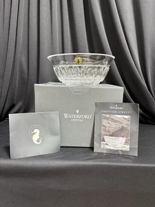 Waterford Grafton Street Bolton Crystal Bowl 7" Made In Ireland (C) - Picture 1 of 17