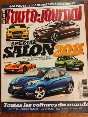 Numéro Spécial salon de l’Auto-Journal modèles 2011, parution juillet 2010 - Photo 1/3