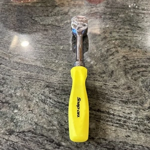 Snap On shd80a 1/2” drive hard handle ratchet hi viz 11-5/8” long - Picture 1 of 4