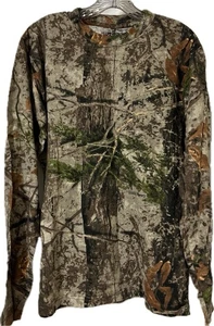 Cabela’s Hunting Zone Men’s Medium Long Sleeve Cotton Zonz Woodlands Shirt NEW - Picture 1 of 4