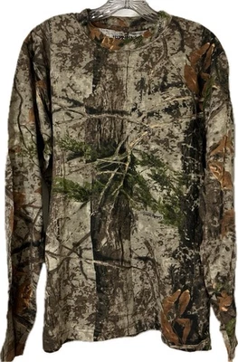 Cabela’s Hunting Zone Men’s Medium Long Sleeve Cotton Zonz Woodlands Shirt NEW - Image 1 of 4