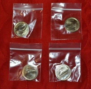 2022 P & D Rhode Island American Innovation Position A & B 4 Coin Set - UNC - Bild 1 von 1