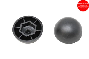 Pair Trike Tricycle Rear Dome Axle Hub Caps Fits 22mm Wheel Nut Prevents Damage - Picture 1 of 2