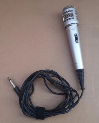 TESTED GOOD VINTAGE Radio Shack 33-3030 Omnidirectional Microphone Local PU LA - Image 1 of 4