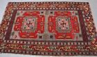 Amazing 6'x4 ft Caucasian Rug nomadic Hand woven Made veg dye Wool fine carpet 