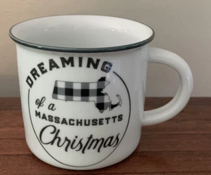 Dreaming of a Massachusetts Christmas Mug - Picture 1 of 3