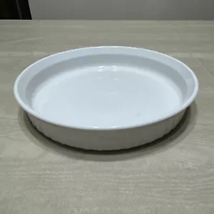 Corning Ware F-8-B French White 20 cm Quiche Pie Dish (26) - Picture 1 of 3