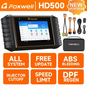 FOXWELL Heavy Duty Truck Scanner for Cummins/Detroit/Caterpillar/Paccar/Hino DPF - Imagen 1 de 10