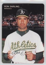 1992 Mother's Cookies Oakland Athletics Stadium Giveaway Ron Darling #24