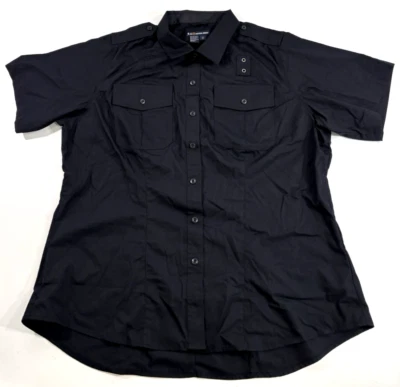 NWOT XL TALL 5.11 WOMENS TACLITE PDU CLASS A S/S SHIRT 61167 MIDNIGHT NAVY - Image 1 of 2