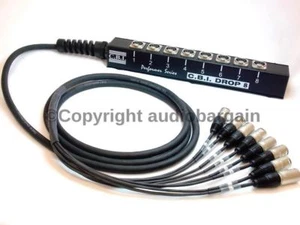 New CBI 25' 8 Channel Slim Drop Snake Authorized Dealer! Lifetime Warranty! - Bild 1 von 3