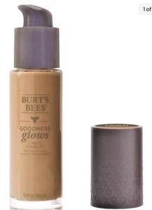 Burt’s Bees flüssige Make-up Foundation Goodness Glows #1060 Chestnut KOSTENLOSER VERSAND - Bild 1 von 1