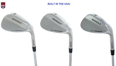 AGX LADIES RIGHT HAND TCI SOFT FACE WEDGES; GRAPHITE (SET OF 3): 52°, 56° & 60° - Image 1 of 4