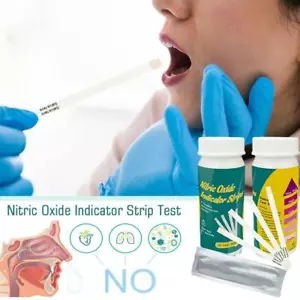 UK Nitric Oxide Indicator Strips Test Salivary Nitrite Levels 25 Strips - Picture 1 of 14