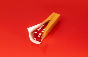 Dados de dados de dados de precisión de acrílico de 19 mm (PALO DE 5 ROJO) - Imagen 1 de 1