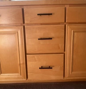 5 Inch Kitchen Cabinet Handles Matte Black Cabinet Pulls Black Drawer.. - Picture 1 of 15