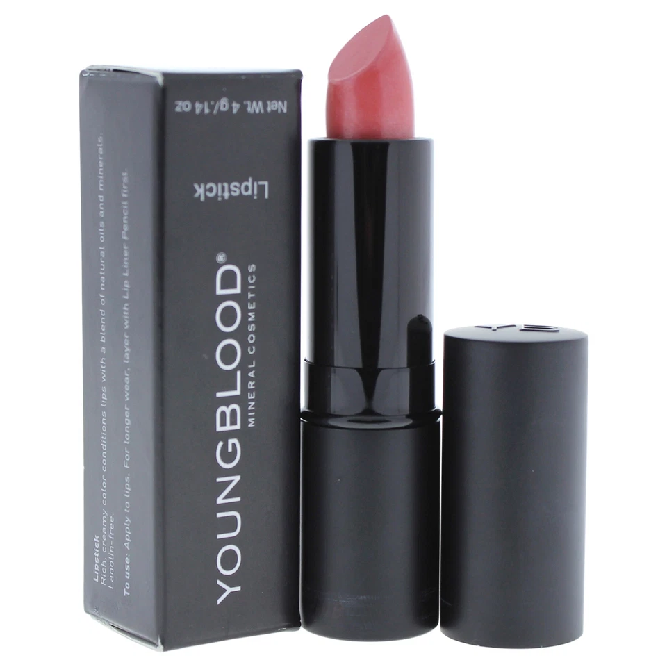 Mineral Creme Lipstick - Coral Beach by Youngblood for Women - 0.14 oz Lipstick - image 1 of 1