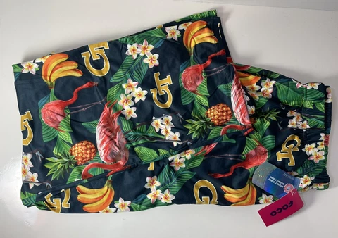 Georgia Tech Men’s XL 40-42 Hawaiian Pineapple SOFT Pajama Pants NWT Cover