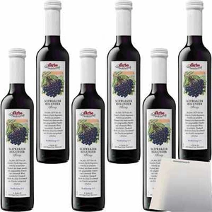 Darbo Fruchtsirup Schwarzer Holunder 6er Pack 6x0,5l Flasche usy Block - Bild 1 von 2