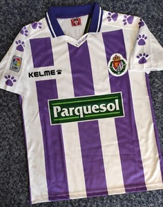 Real Valladolid 1995 1996 camiseta M Retro jersey Remake Liga shirt Pucela - Imagen 1 de 15