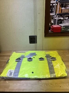 Ergodyne 24384 GLOWEAR 8385 Large Size Hi-Viz Jacket Type-R Class-3 - Picture 1 of 4